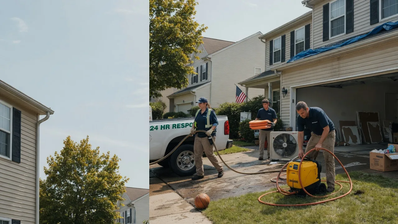 Emergency Water Damage Restoration in Pennsboro, WV near me